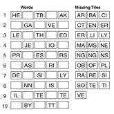 Missing Tiles Puzzle – PuzzleBeetle